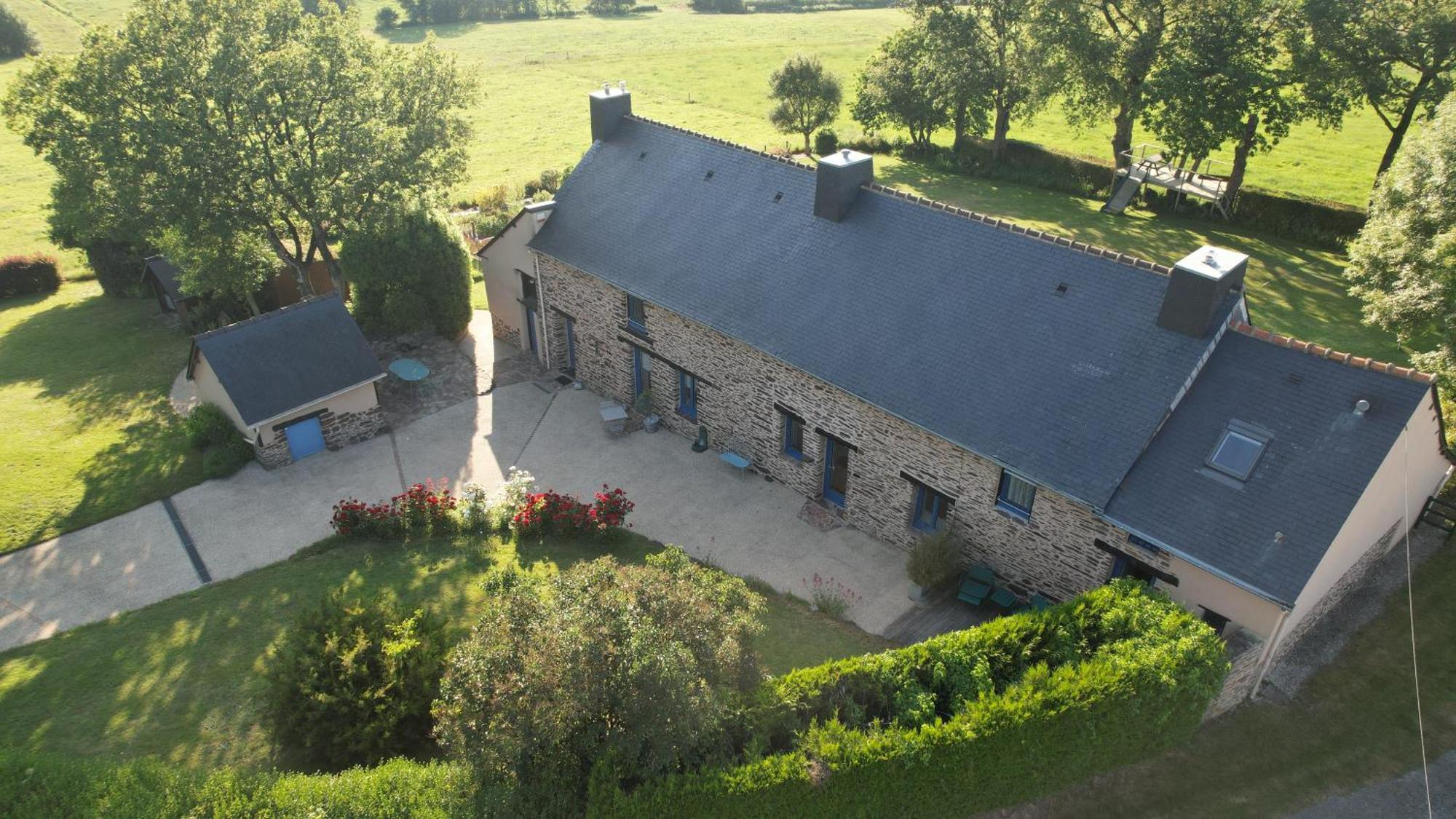 Bed and Breakfast Avel West Le Verger Zewnętrze zdjęcie